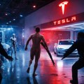 Nag muškarac sa sačmarom upao u Tesla centar: Grad u šoku nakon jutarnjeg haosa!