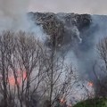 Požar na deponiji u Bačkoj Palanci