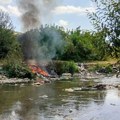 Požar ispod naselja Mala Guba