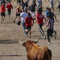 Bik težak više od 500 kilograma uleteo u publiku u španskom gradu Mursija