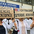 Protest sindikata Apoteka Beograd: Borba za opstanak i protiv privatizacije