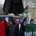 Antiratni aktivisti organizovali u Novom Sadu akciju solidarnosti sa Palestinom
