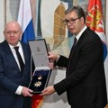 Vučić uručio Orden srpske zastave prvog stepena Nebenzji: "Hvala vam na prijateljskim odnosima" FOTO