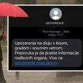 Mup upalio alarm, Beograđanima stigao hitan SMS: Ako ste na otvorenom, potražite zaklon