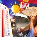 U ova dva grada u Srbiji temperatura je danas bila 40 stepeni: Ekstremne temperature haraju, na Kopaoniku čak 25