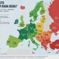 Nova mapa Evrope pokazuje koliko se često rađaju bebe: Evo na koliko minuta se u Srbiji rodi jedna i kako stojimo u odnosu na…