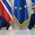 Vučić primio u oproštajnu posetu ambasadora Norveške