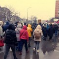 U Kragujevcu protest studenata u blokadi, i dalje blokiran Lepenički bulevar