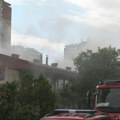 Lokalizovan požar u tržnom centru "Enjub", vatrogasne ekipe rade na dogašivanju