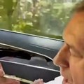 "Mesni narezak dobro dođe" Dodik pred sastanak sa Vučićem doručkovao u automobilu (video)