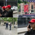 Kineski građani izašli Na beogradske ulice Praznična atmosfera zbog dolaska Si Đinpinga (foto)