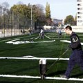 Радови у спортском центру „Партизан-Телеоптик“: Ннови терен, трибине и свлачионице