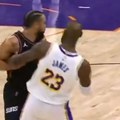 Bruks fizički nasrnuo na Lebrona i "popio" isključenje, Džejms na 3,9 sekundi do kraja doneo pobedu Lejkersima