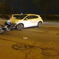 (Foto) Oboren motociklista, stravična saobraćajna nesreća u centru Beograda