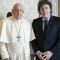 Papa ugostio predsednika Argentine: Sastanak sa Milejom iza zatvorenih vrata trajao oko sat vremena