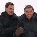 Роџер и Рафа се дружили на снегу! Надал "пецнуо" Федерера пред камерама: Био си мало арогантан