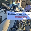 Novosadski studenti biciklima i peške idu na protest „Marš na Drinu“ u Loznici
