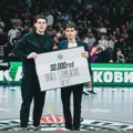Zlatna Stolica KK Partizan: Nagrada za Vranjanca Danila Stamenkovića