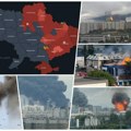 Gore Moskva i Kijev, eksplozije probudile Ruse i Ukrajince! Balističke rakete i dronovi seju haos, udar u neboder, zapaljen…