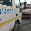 JKP „Parking servis“ – Niš: Farbanje pešačke ograde u Gornjoj Toponici