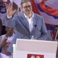 Vučić: "Izborna utakmica je mnogo teža nego što izgleda, u nedelju je odluka odgovornosti" (foto, video)