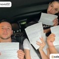 "Pljušte kazne": Aleksandra Mladenović objavila sliku iz auta: Evo koliko prekršaja ima (foto)