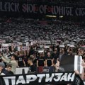 (VIDEO) Svi su držali zastavice, pa i predsednik Partizana