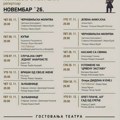 Novembarski repertoar Knjaževsko-srpskog teatra