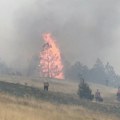Veliki požar na Zlatiboru Plamen se širi, zahvatio livade, vatrogasci se bore da ne ode na šumu