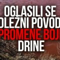 Otkriveno šta je uzrok crvene boje vode na reci Drini: Oglasili se nadležni