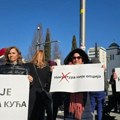 Završena protestna šetnja glumaca u okviru akcije "Putujuće pozorište" (VIDEO)