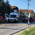 Direktan sudar dva automobila na Makovoj, više povređenih