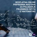 Besplatne onlajn pripreme za fakultetske prijemne iz matematike i informatike