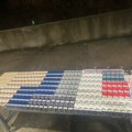 Velika zaplena na Prohoru i Preševu: Cigarete u fasadnim mrežama