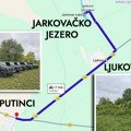 Slike pretrage jezera kod Inđije u potrazi za telom Nešovića: Mapa svih lokacija na kojim je bila policija