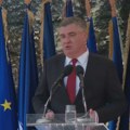 Milanović i Plenković na centralnoj svečanosti povodom godišnjice Oluje u Kninu: Obratiti pažnju na naoružavanje Srbije…