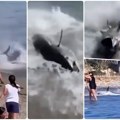 Mislio da ga juri ajkula, pa plivao za goli život! Jeziva potera na plaži prepunoj turista - sledio obrt koji niko nije…