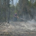 (Foto/video) Vatra stigla do dvorišta: Drama na Deliblatskoj peščari traje četvrti dan, više od 300 ljudi brani kuće