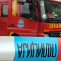 Prva slika sa mesta teške nezgode kod Rume, vozilo potpuno izgorelo: Ima stradalih, u toku uviđaj