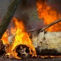 Gorelo deset automobila na Novom Beogradu: Vatra buknula noćas u Jurija Gagarina
