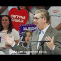 Vučić: Zajedno ćemo se izboriti ovog puta i sačuvati i gurati Srbiju napred