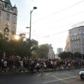Završen protest Grobara: Navijači prošetali od Terazija do stadiona u Humskoj