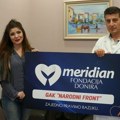 Podrška zdravlju: Meridian fondacija donirala medicinsku opremu GAK "Narodni front" u Beogradu