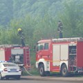 Veliki požar u Nišu Goreo magacin sa prehrambenom robom
