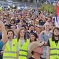 Studentski protest ispred BIA u Beogradu, u Nišu "blokada na točkovima"
