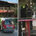 Veštaci utvrđuju kako je izbio požar u TC Enjub, pristup lokalima i dalje zabranjen