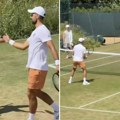 Stefan spremio Novaka za Janika Sinera: Ovako su Đokovići trenirali pred polufinale Vimbldona