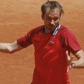 Madrid - Lehečka u polufinalu, Medvedev predao meč