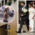 Kumovi Dragane Kosjerine stigli na slavlje: Zbog njega je venčanje održano na dva jezika