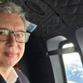 Vučić se obratio građanima: Na putu za Davos, jedva čekam povratak; Najavio veliki skup u Jagodini FOTO